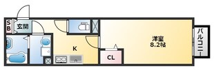 エスポワールＢの物件間取画像